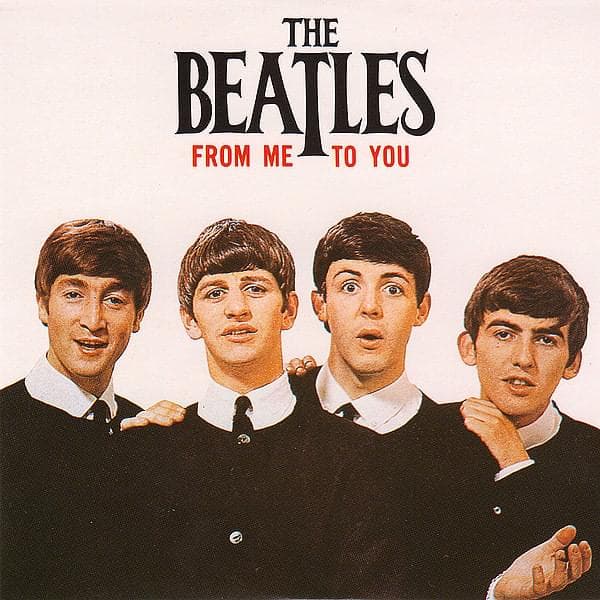 Album cover art for "From Me to You" by The Beatles
