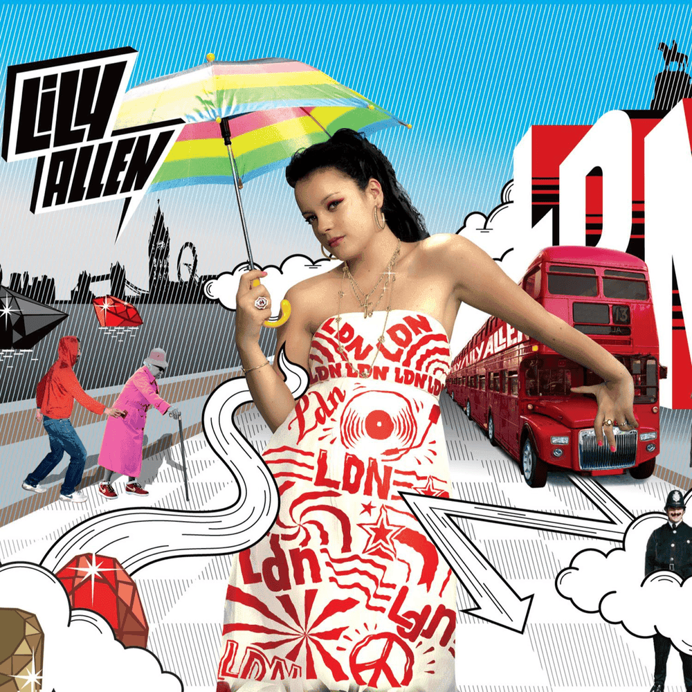 Album cover art for "LDN" by Lily Allen
