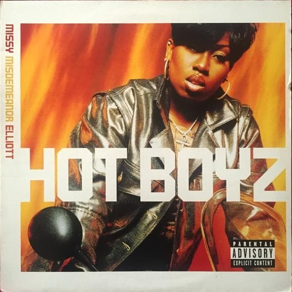 Album cover art for "Hot Boyz" by Missy Elliott