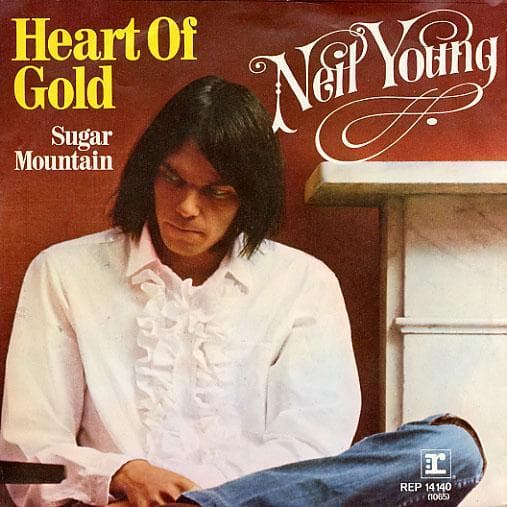 Album cover art for "Heart of Gold" by Neil Young