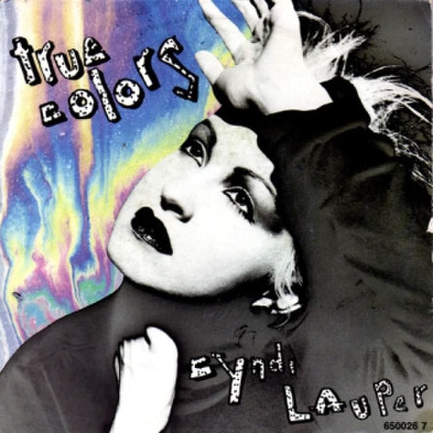 Album cover art for "Heading for the Moon" by Cyndi Lauper