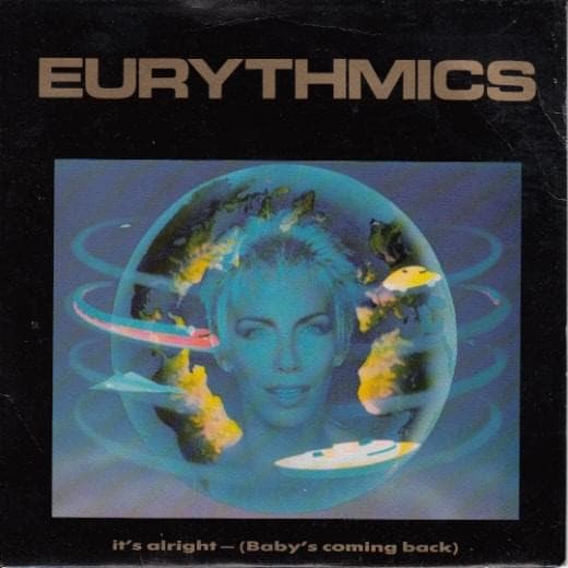 Album cover art for "It's Alright (Baby's Coming Back)" by Eurythmics
