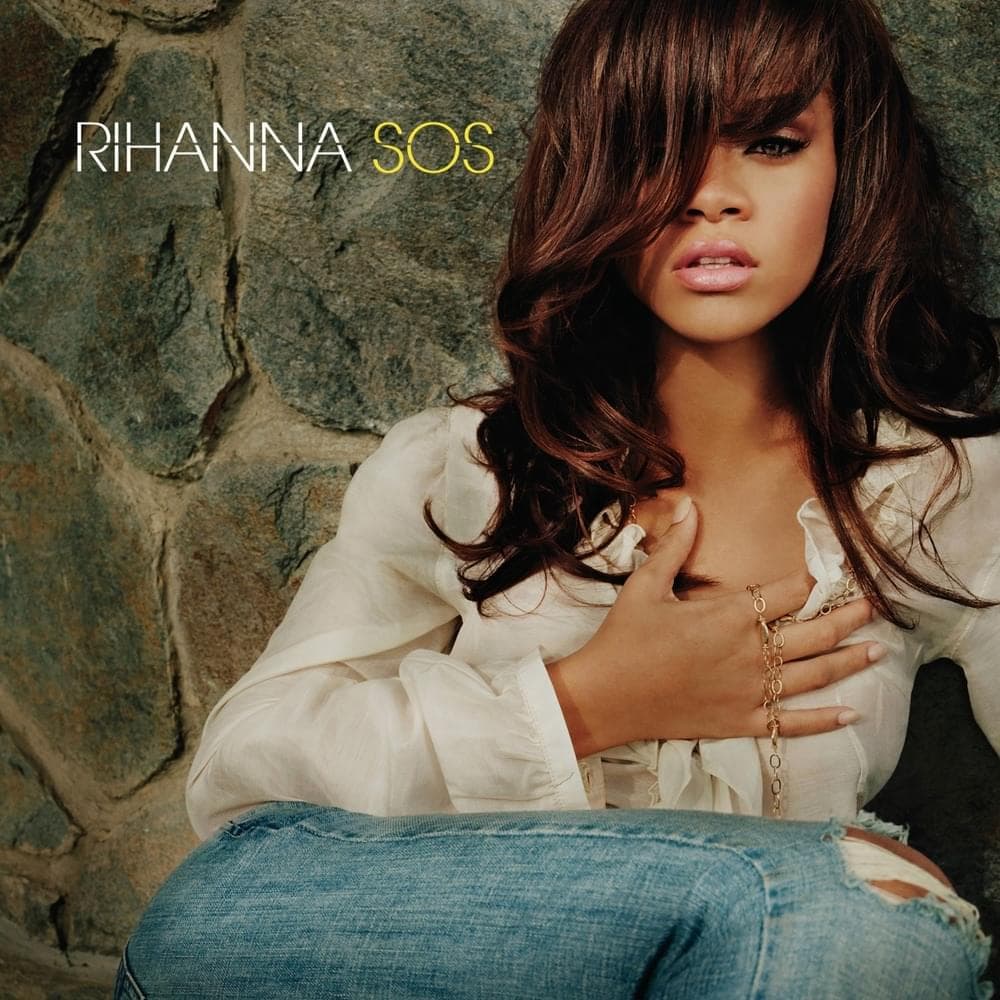 Album cover art for "SOS" by Rihanna