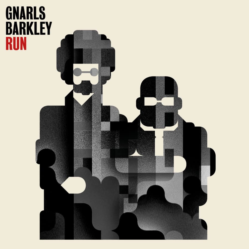 Album cover art for "Run (I'm a Natural Disaster)" by Gnarls Barkley