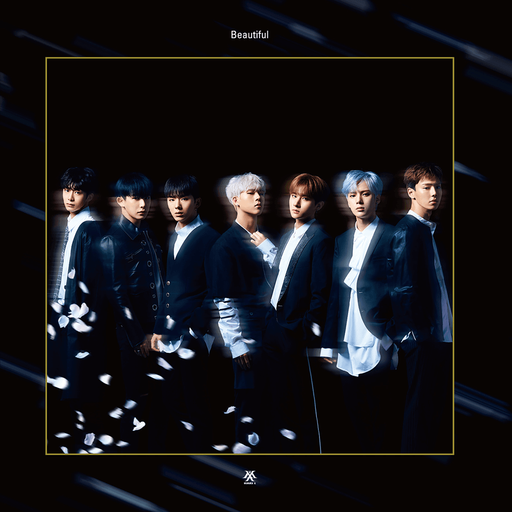 Album cover art for "Beautiful (Japanese Ver.)" by MONSTA X