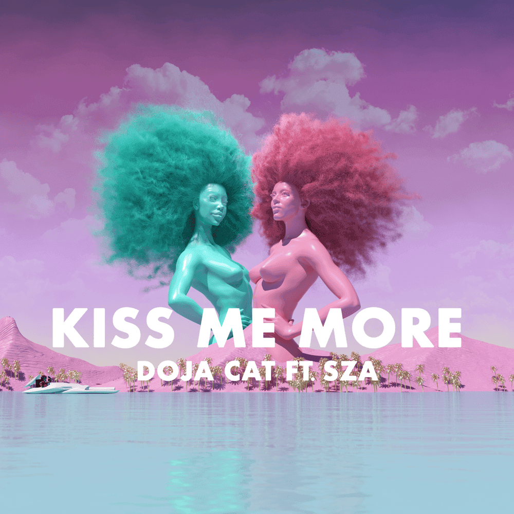 Album cover art for "Kiss Me More" by Doja Cat & SZA