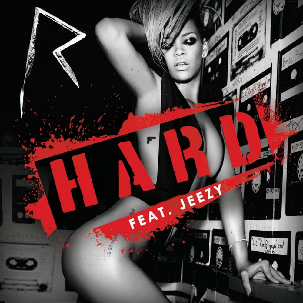 Album cover art for "Hard" by Rihanna & Jeezy