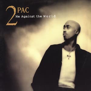 Album cover art for "Me Against the World" by 2Pac & Outlawz