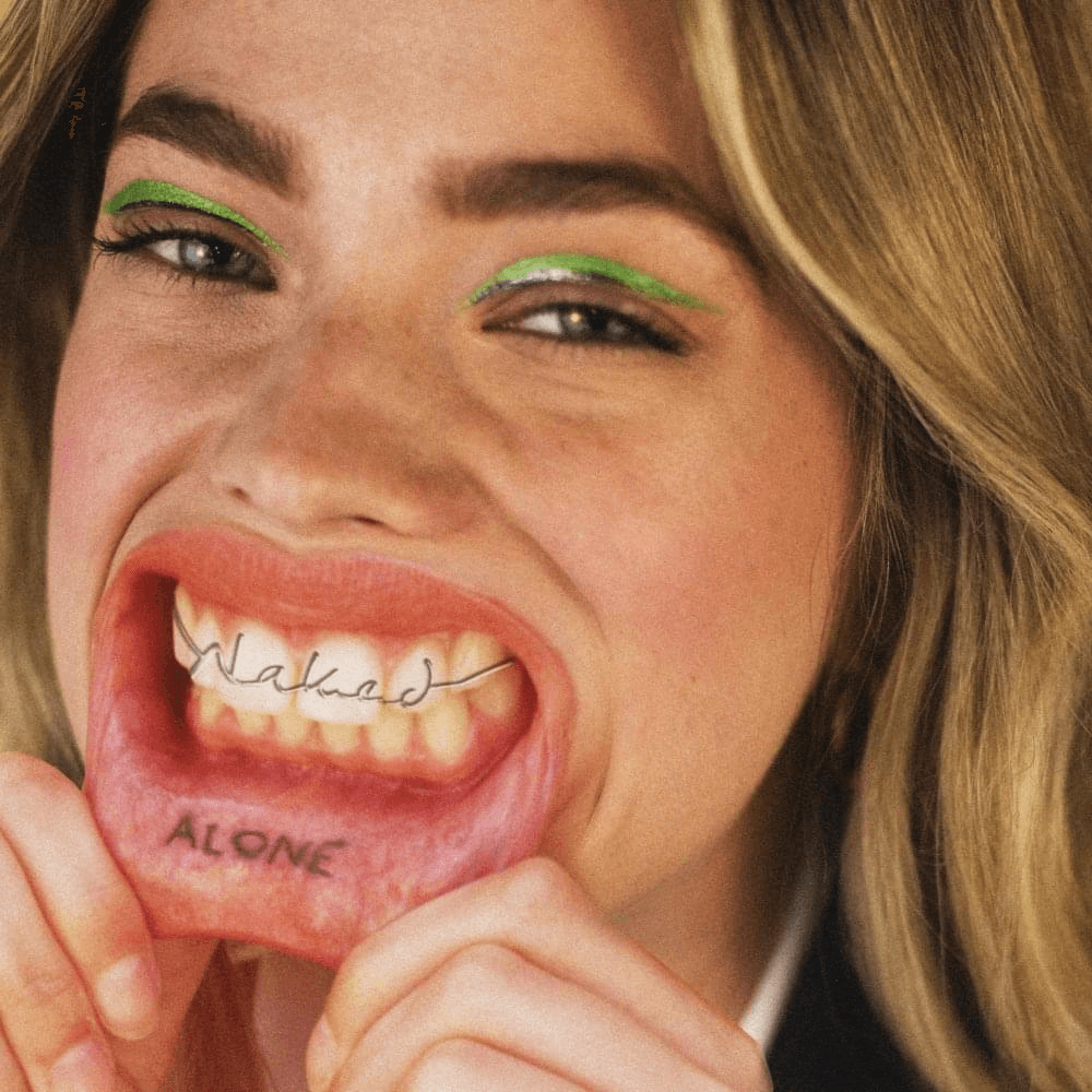 Album cover art for "Naked Alone" by L Devine