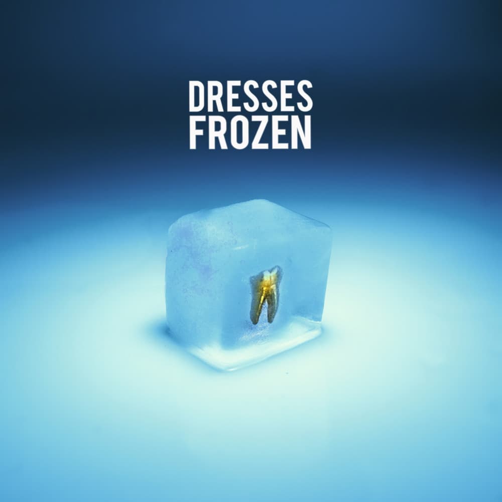 Album cover art for "Frozen" by Dresses