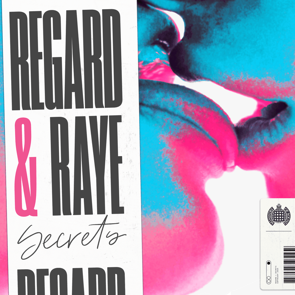 Album cover art for "Secrets" by RAYE
