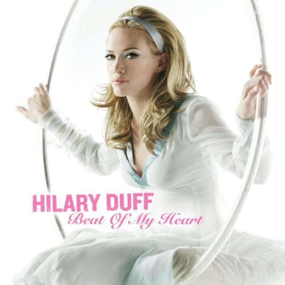 Album cover art for "Beat of My Heart" by Hilary Duff