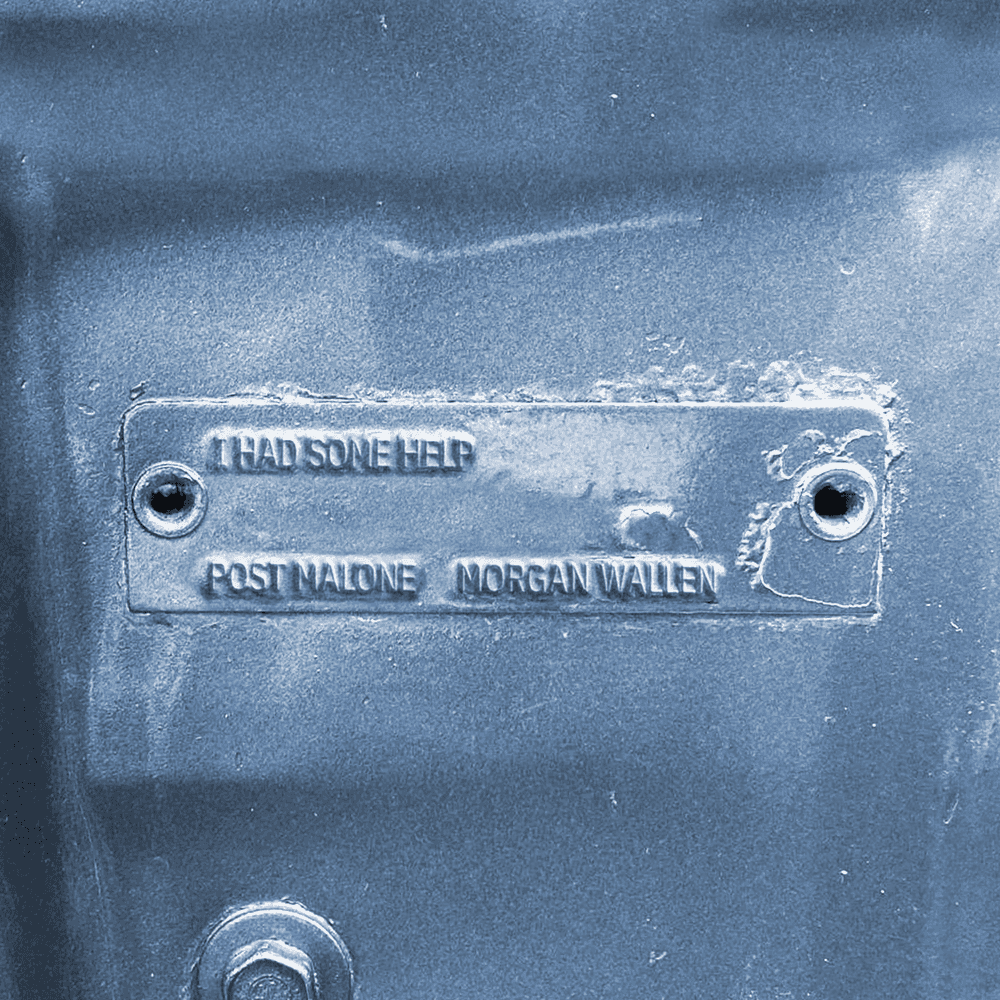 Album cover art for "I Had Some Help" by Post Malone & Morgan Wallen