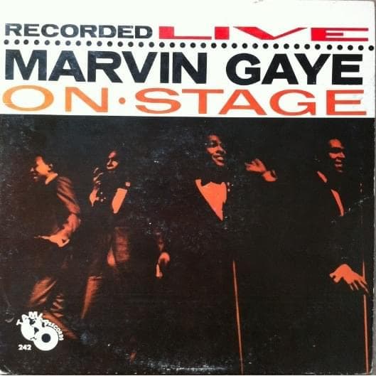 Album cover art for "Piano Beat" by Marvin Gaye