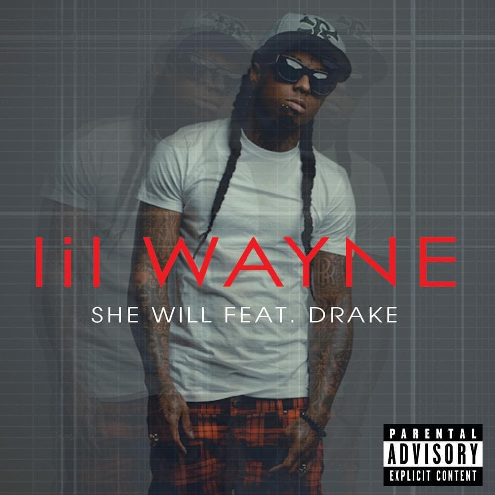 Album cover art for "She Will" by Lil Wayne & Drake