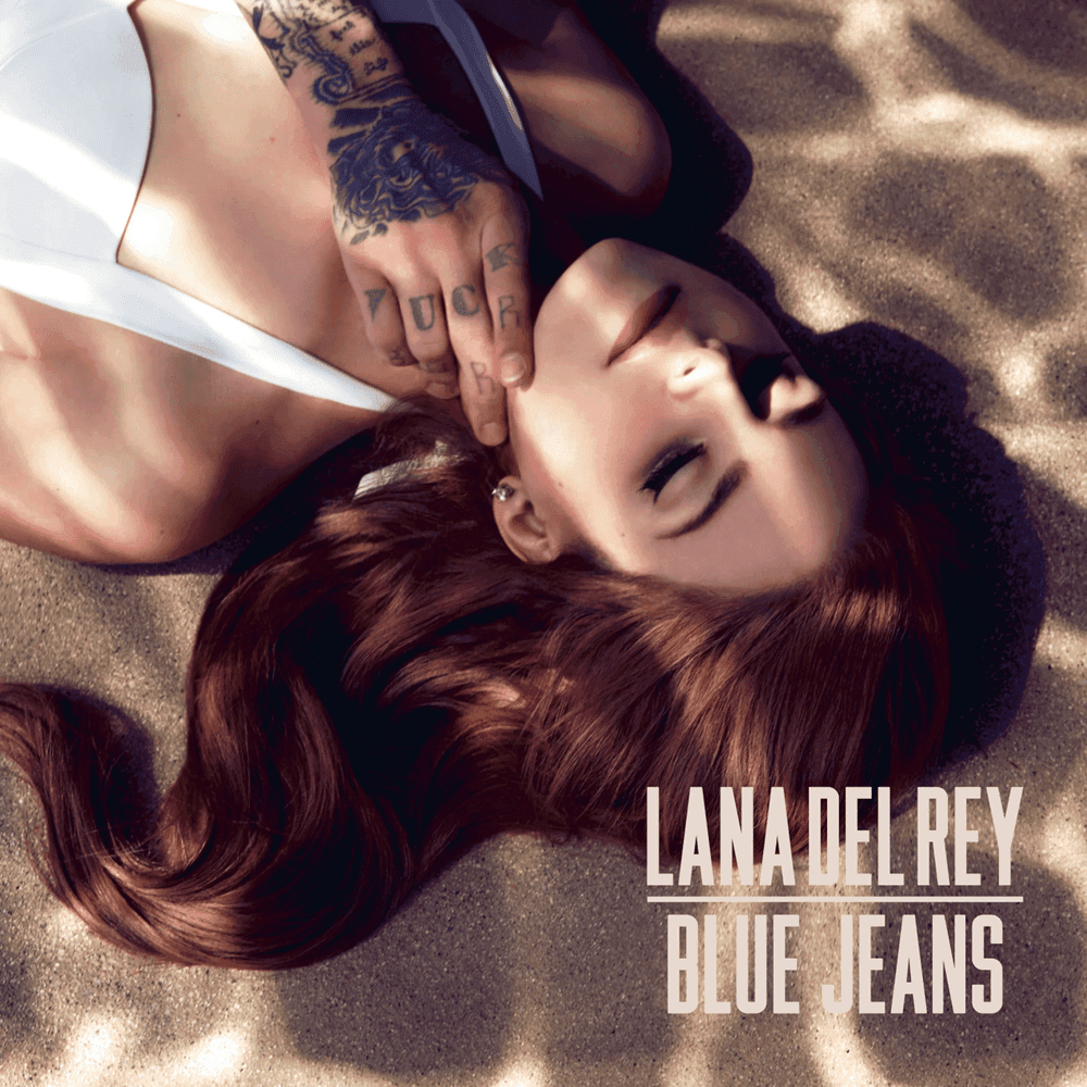Album cover art for "Blue Jeans" by Lana Del Rey