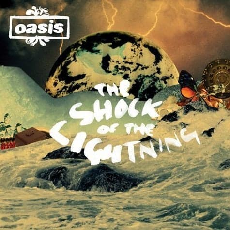 Album cover art for "The Shock of the Lightning" by Oasis