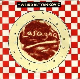 Album cover art for "Lasagna" by “Weird Al” Yankovic