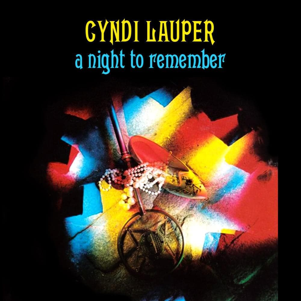 Album cover art for "A Night to Remember" by Cyndi Lauper