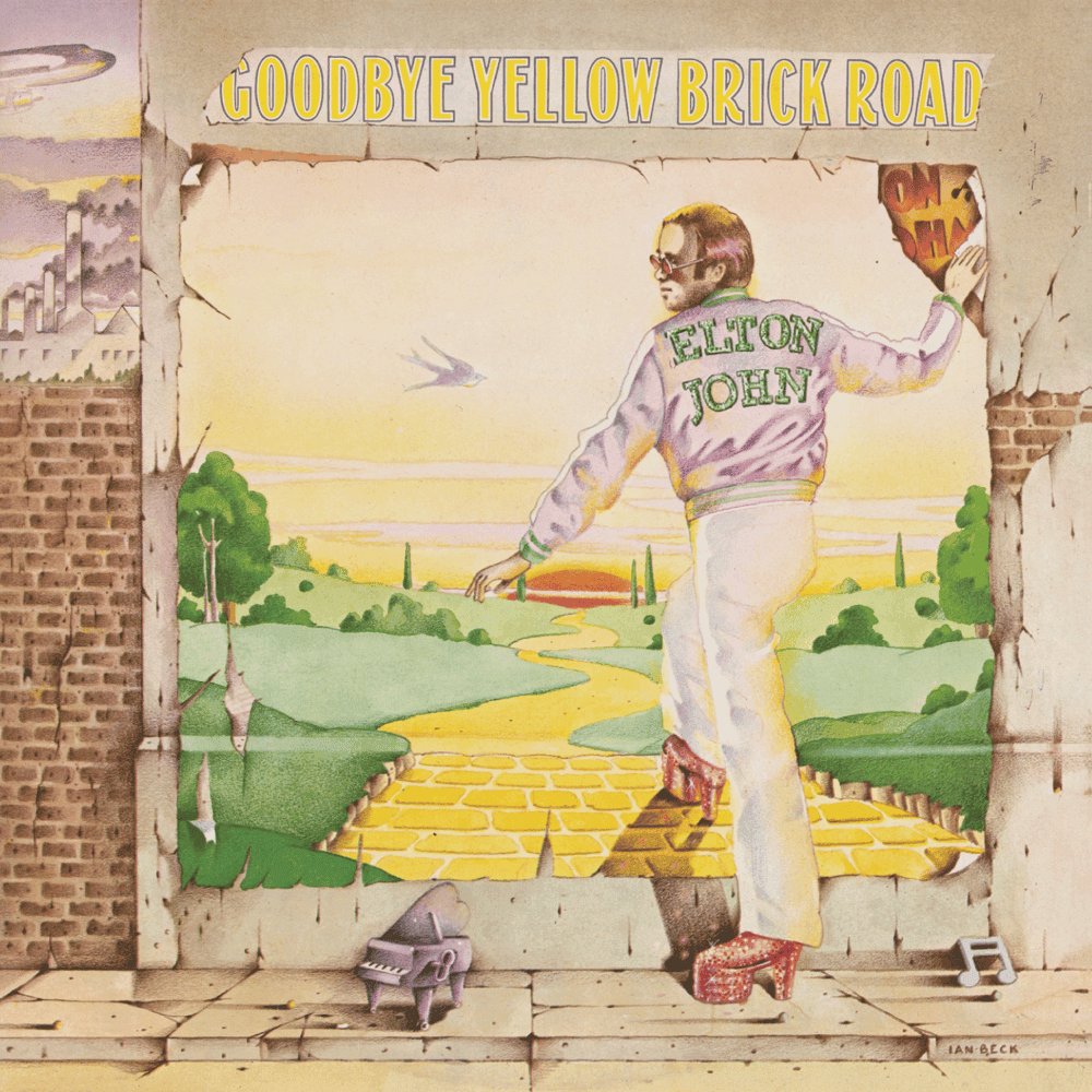 Album cover art for "Grey Seal" by Elton John