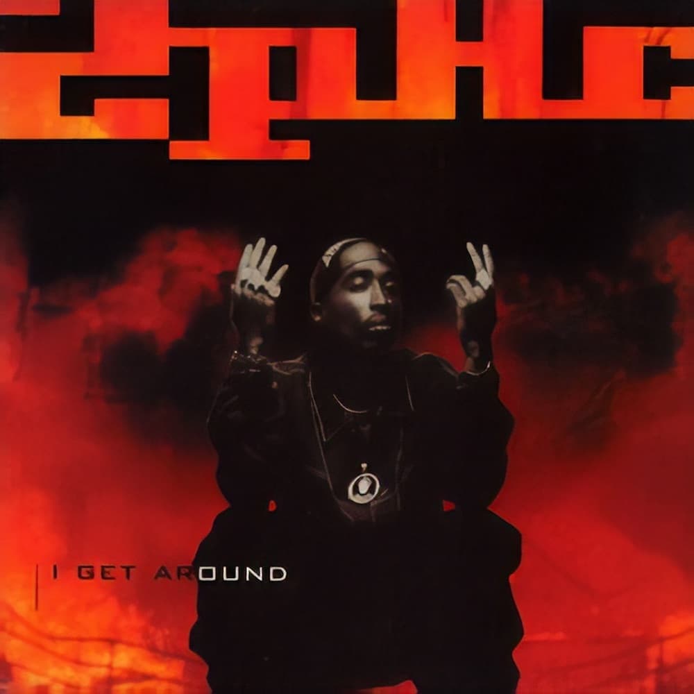 Album cover art for "I Get Around (Remix)" by 2Pac & Digital Underground