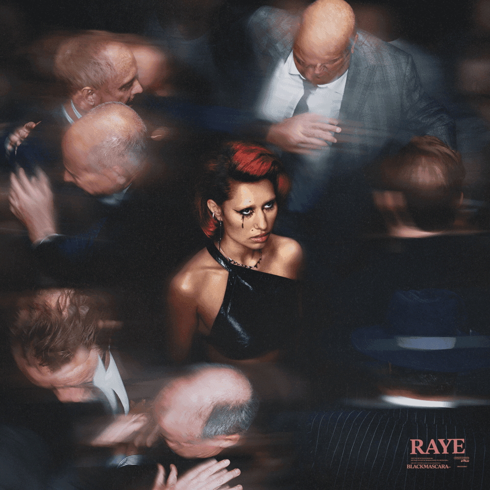 Album cover art for "Black Mascara." by RAYE