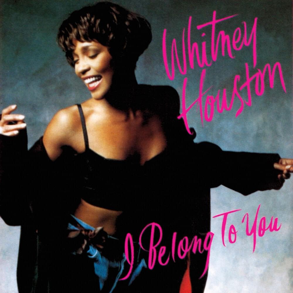 Album cover art for "I Belong to You" by Whitney Houston