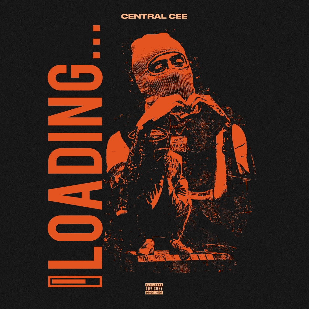 Album cover art for "Loading" by Central Cee