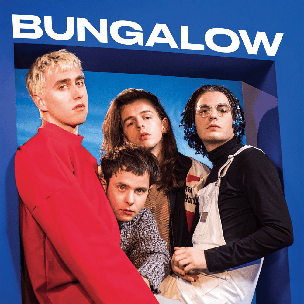 Album cover art for "Bungalow" by Bilderbuch
