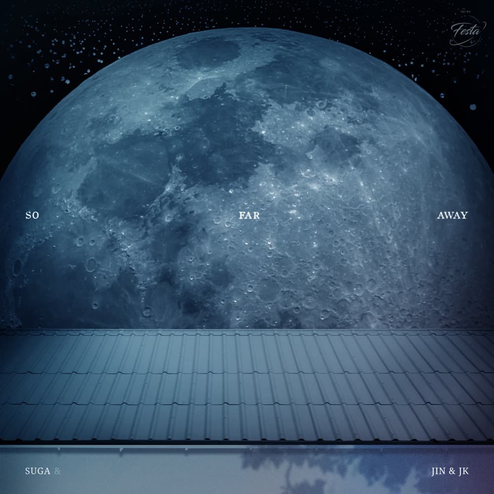 Album cover art for "So Far Away (SUGA, Jin & Jung Kook Ver.)" by BTS
