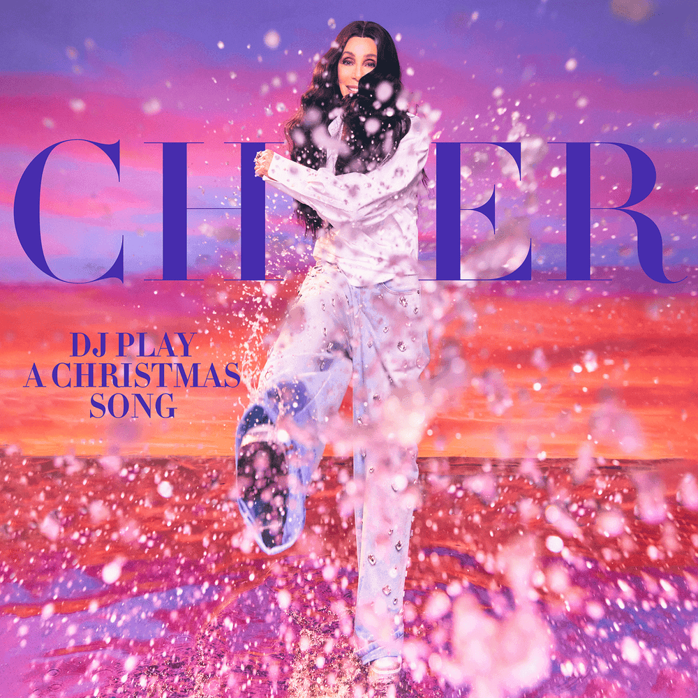 Album cover art for "DJ Play a Christmas Song" by Cher