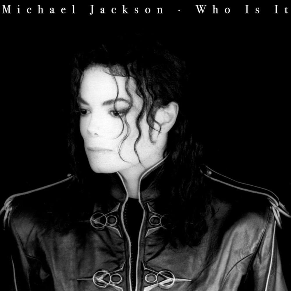 Album cover art for "Who Is It" by Michael Jackson