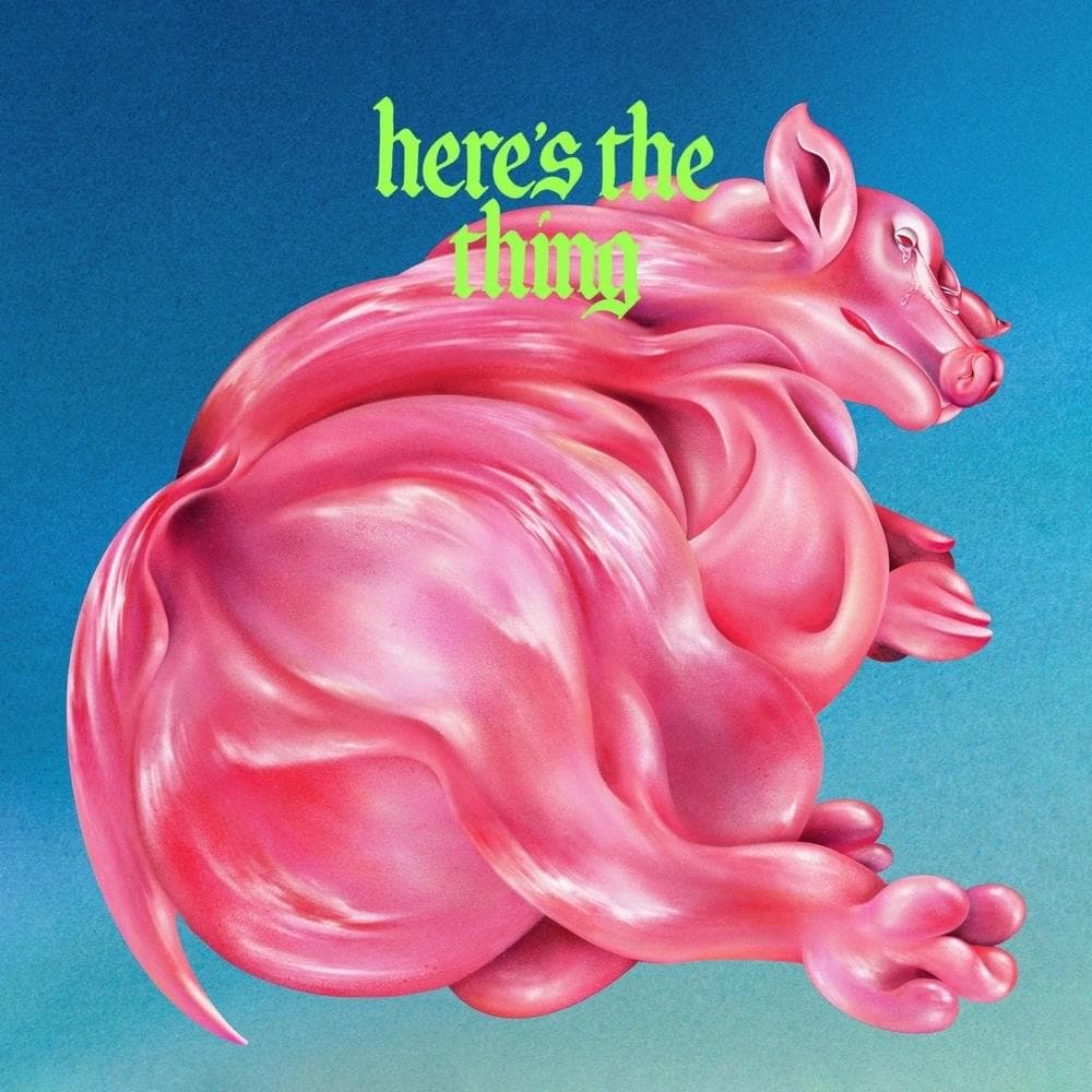 Album cover art for "Here's the Thing" by Fontaines D.C.