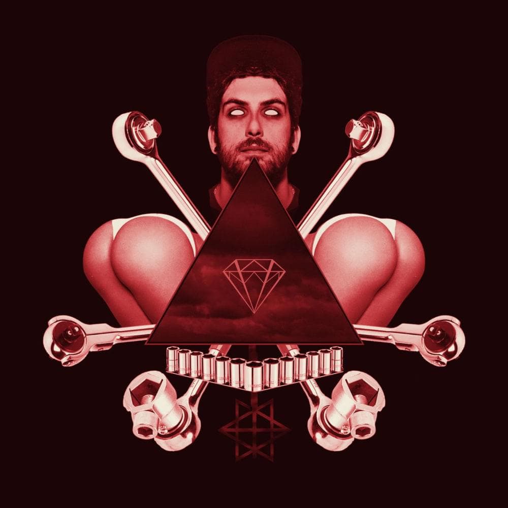 Album cover art for "Ratchet" by Borgore