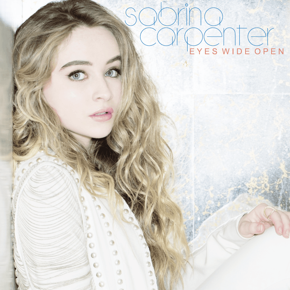 Album cover art for "Eyes Wide Open" by Sabrina Carpenter
