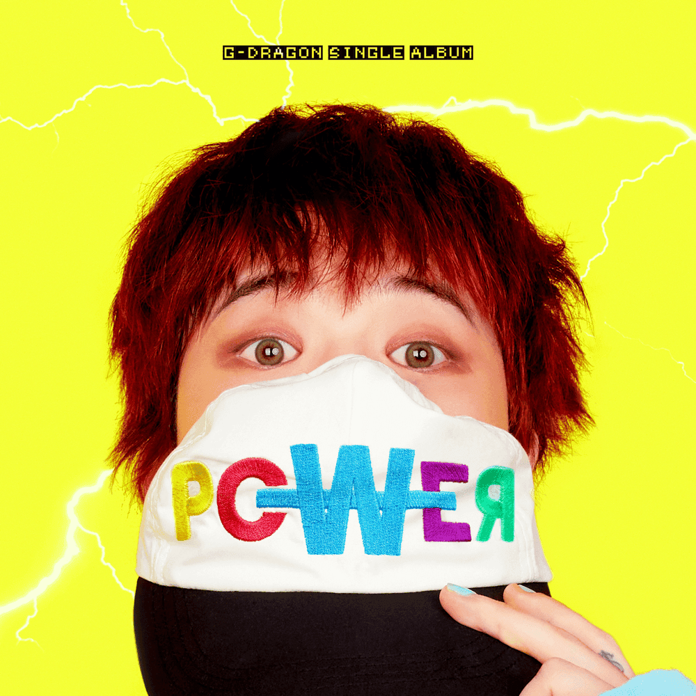 Album cover art for "POWER" by G-DRAGON (지드래곤)