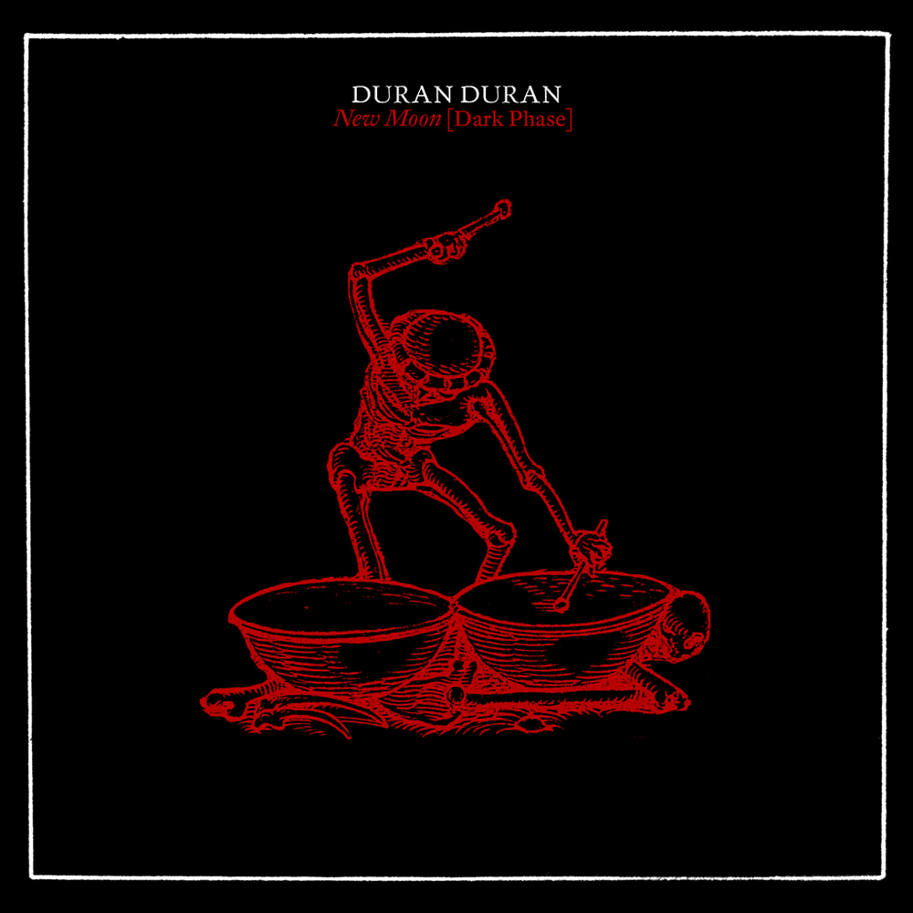 Album cover art for "NEW MOON (DARK PHASE)" by Duran Duran