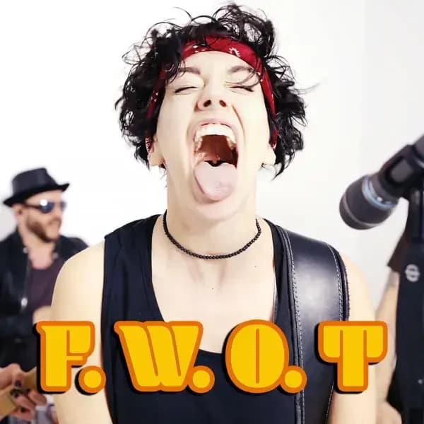 Album cover art for "F.W.O.T. (Favourite Waste Of Time)" by L_Tashina