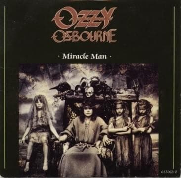 Album cover art for "Miracle Man" by Ozzy Osbourne