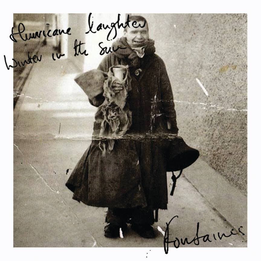 Album cover art for "Hurricane Laughter" by Fontaines D.C.
