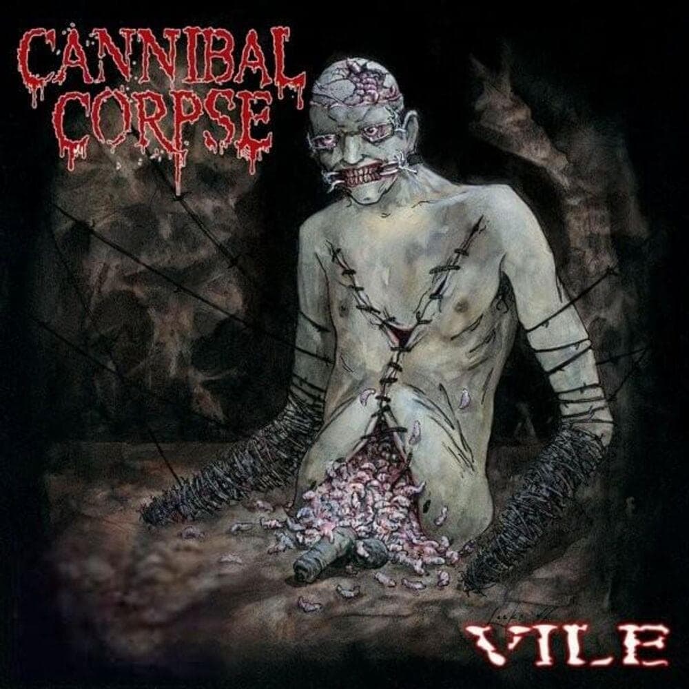 Album cover art for "Perverse Suffering" by Cannibal Corpse