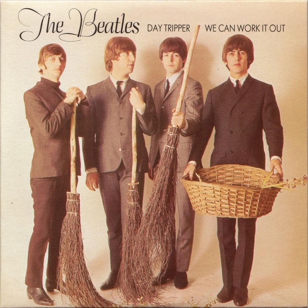 Album cover art for "Day Tripper" by The Beatles