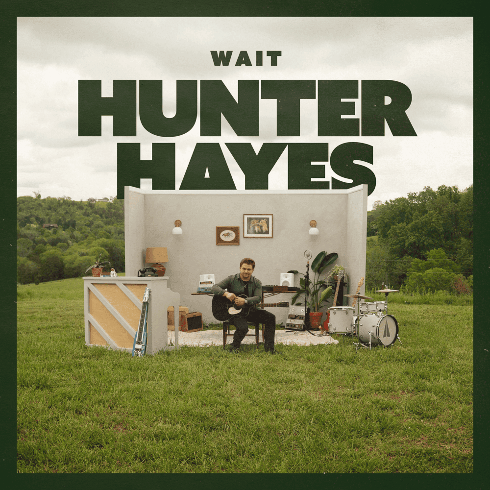 Album cover art for "Wait" by Hunter Hayes