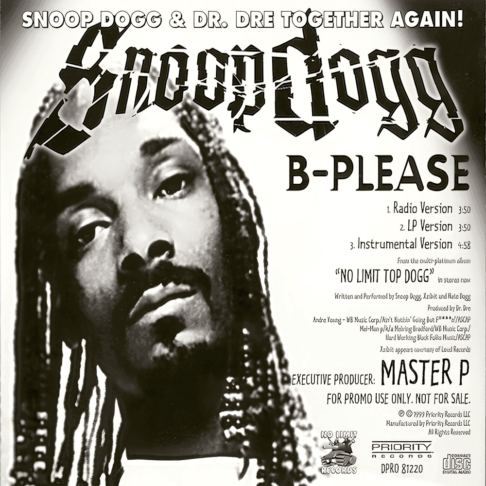 Album cover art for "Bitch Please" by Snoop Dogg & Xzibit