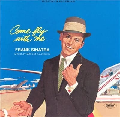Album cover art for "Blue Hawaii" by Frank Sinatra