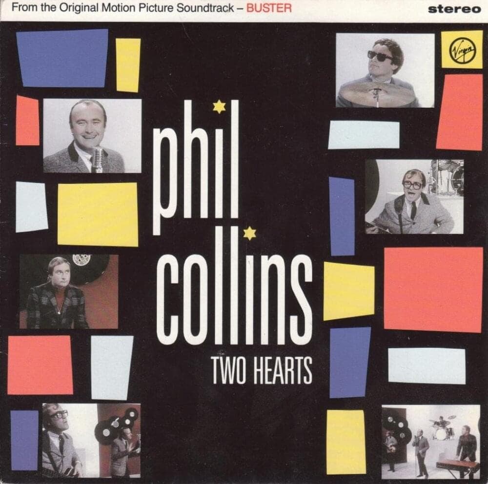 Album cover art for "Two Hearts" by Phil Collins