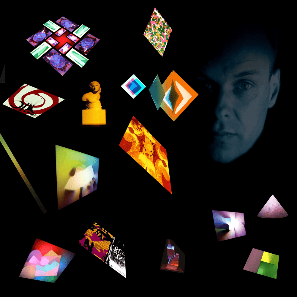 Album cover art for "Stiff" by Brian Eno