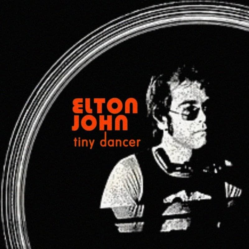Album cover art for "Tiny Dancer" by Elton John