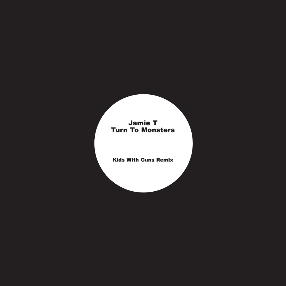 Album cover art for "Kids with Guns (Jamie T's Turns to Monsters Mix)" by Gorillaz & Jamie T