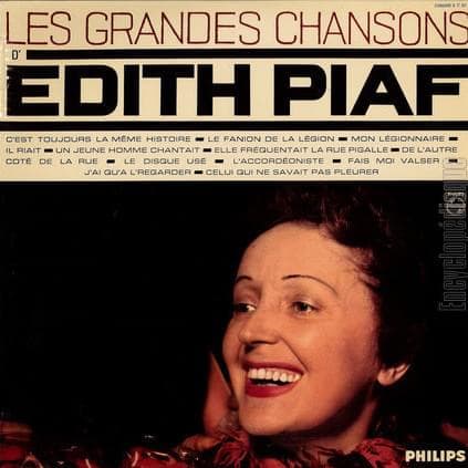 Album cover art for "Il riait" by Édith Piaf